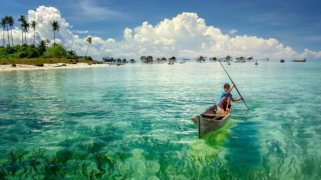 The Village 本民宿之村 Semporna Ngoại thất bức ảnh