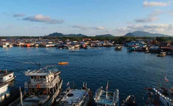 The Village 本民宿之村 Semporna Ngoại thất bức ảnh